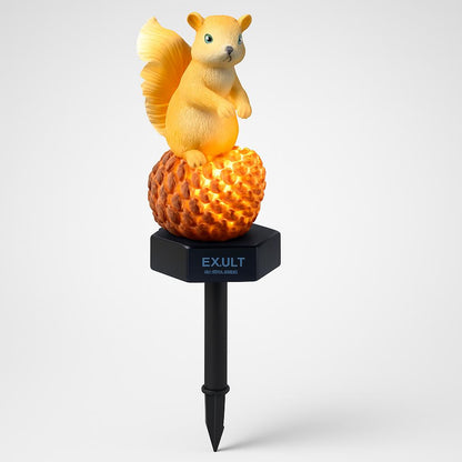 Solar-Powered Peacock Garden Light - Eco-Friendly Outdoor Décor