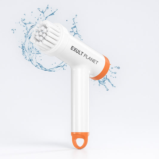Eco-Friendly Multi-Function Electric Cleaning Brush with Multiple Brush Heads