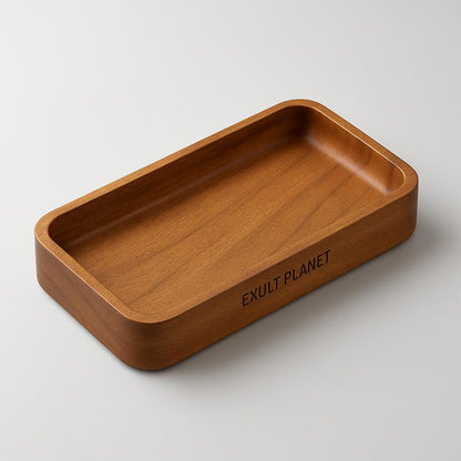 Eco-Friendly Rectangular Wooden Trays for Sustainable Living