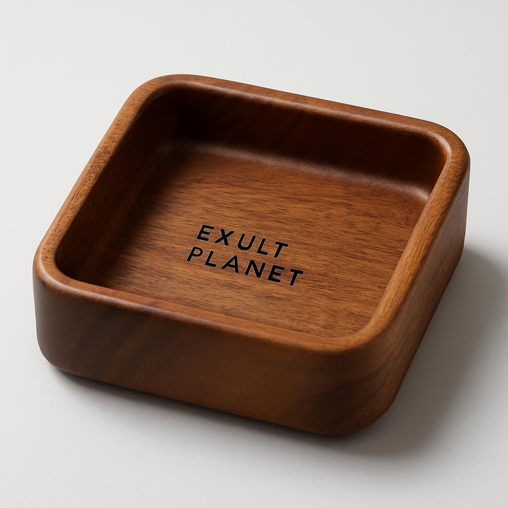Eco-Friendly Rectangular Wooden Trays for Sustainable Living