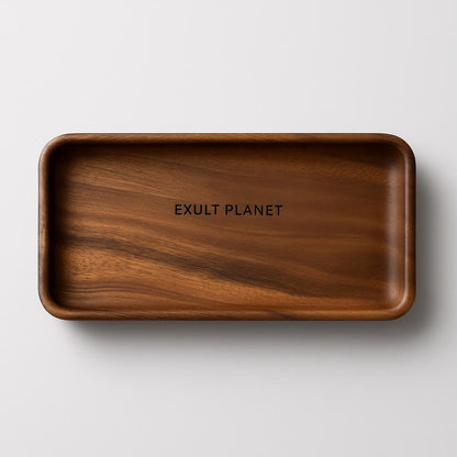Eco-Friendly Rectangular Wooden Trays for Sustainable Living