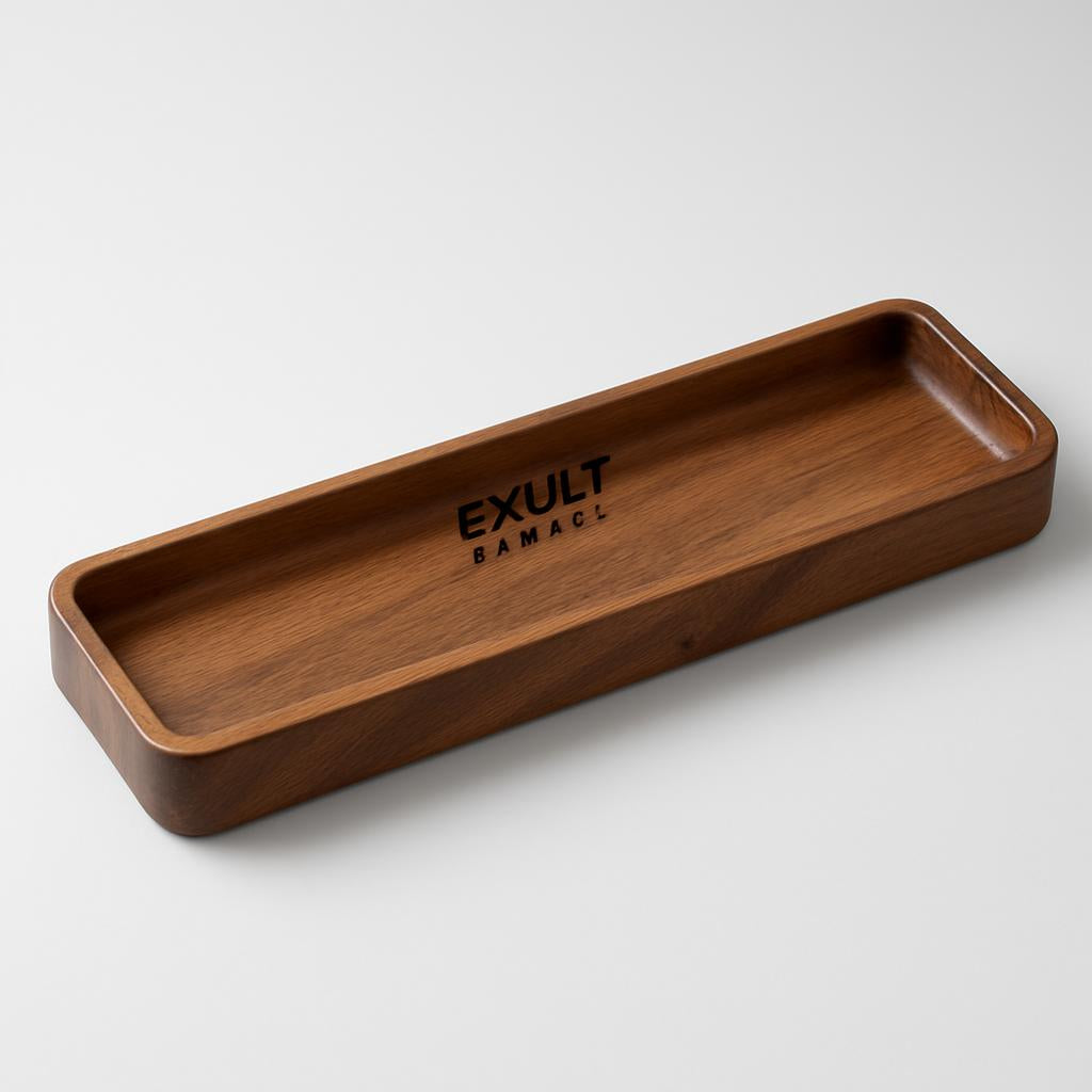Eco-Friendly Rectangular Wooden Trays for Sustainable Living