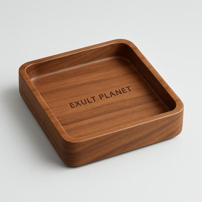 Eco-Friendly Rectangular Wooden Trays for Sustainable Living