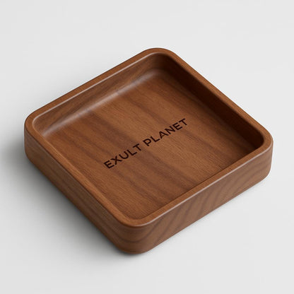 Eco-Friendly Rectangular Wooden Trays for Sustainable Living
