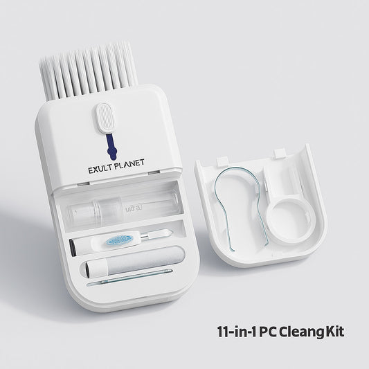 11-in-1 PC Cleaning Kit - Multi-Functional, Eco-Friendly, Compact Design