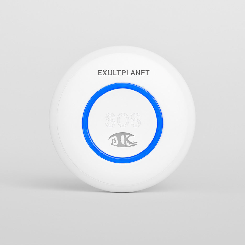 Intelligent Wi-Fi Elderly SOS Emergency Call Button with Voice Alert