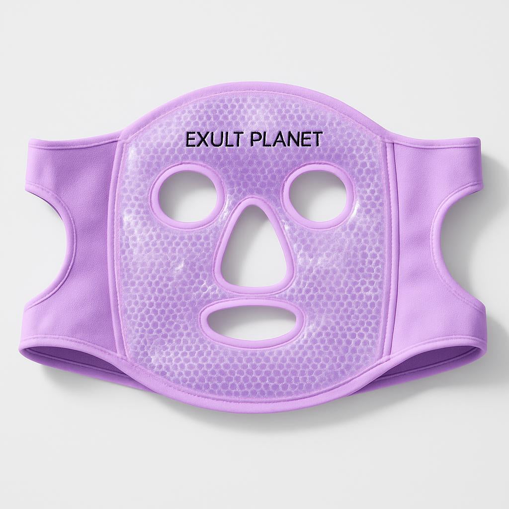 Cooling Ice Mask for Full Face and Eyes