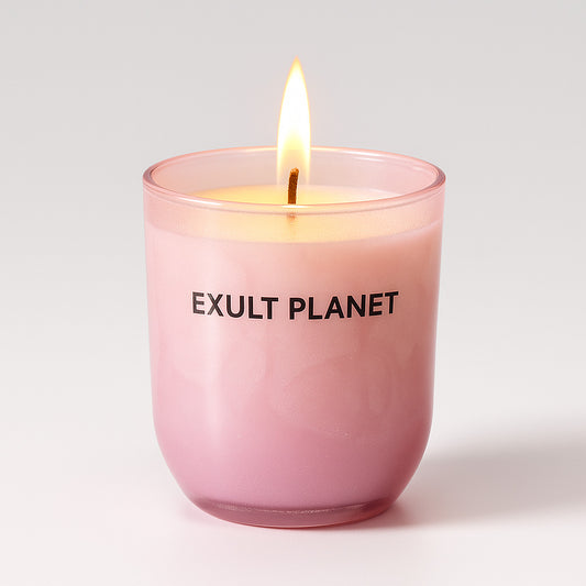 Eco-Friendly Aromatherapy Scented Candles in Reusable Glass