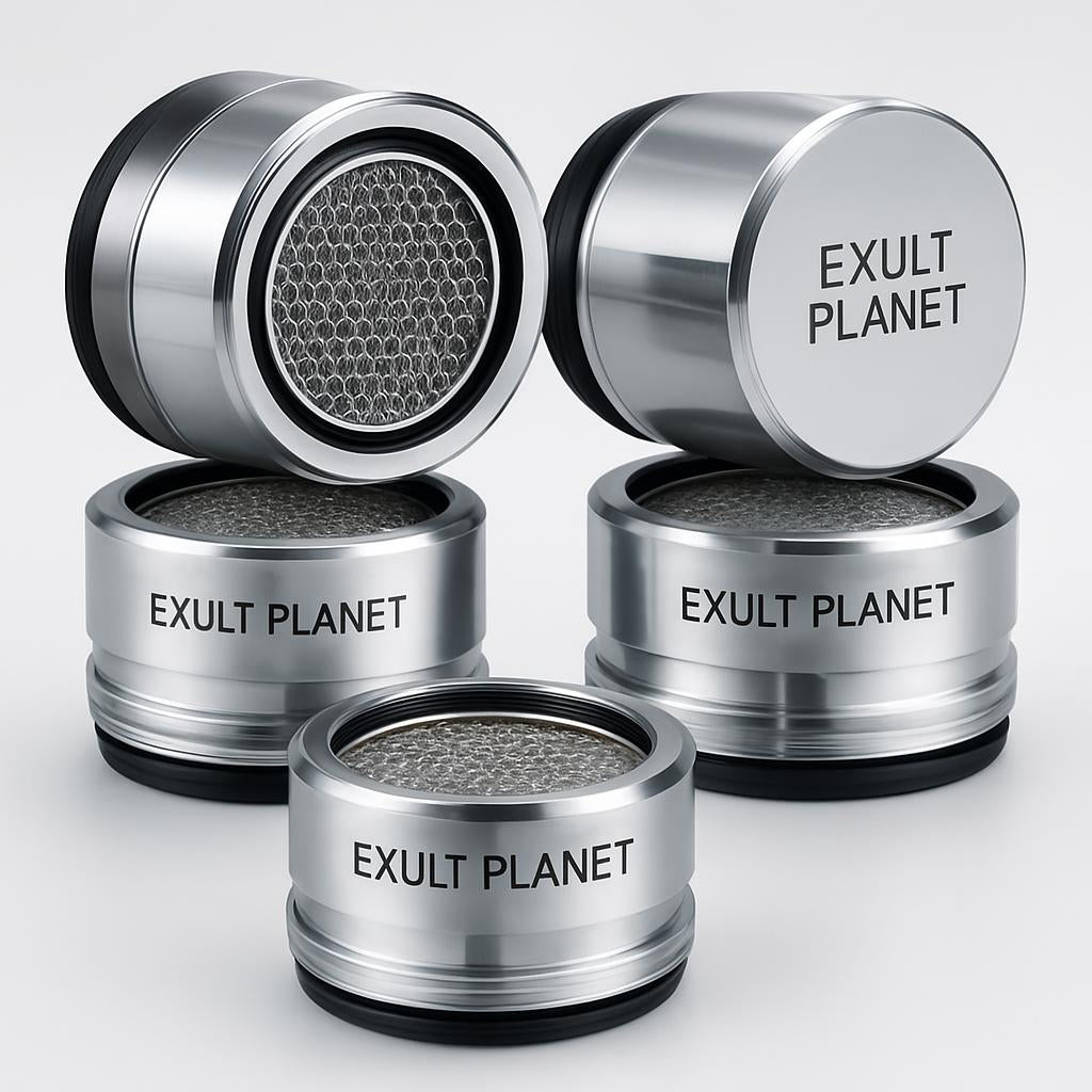 Water-Saving Faucet Bubbler Aerator - Eco-Friendly, Splash-Proof, Durable