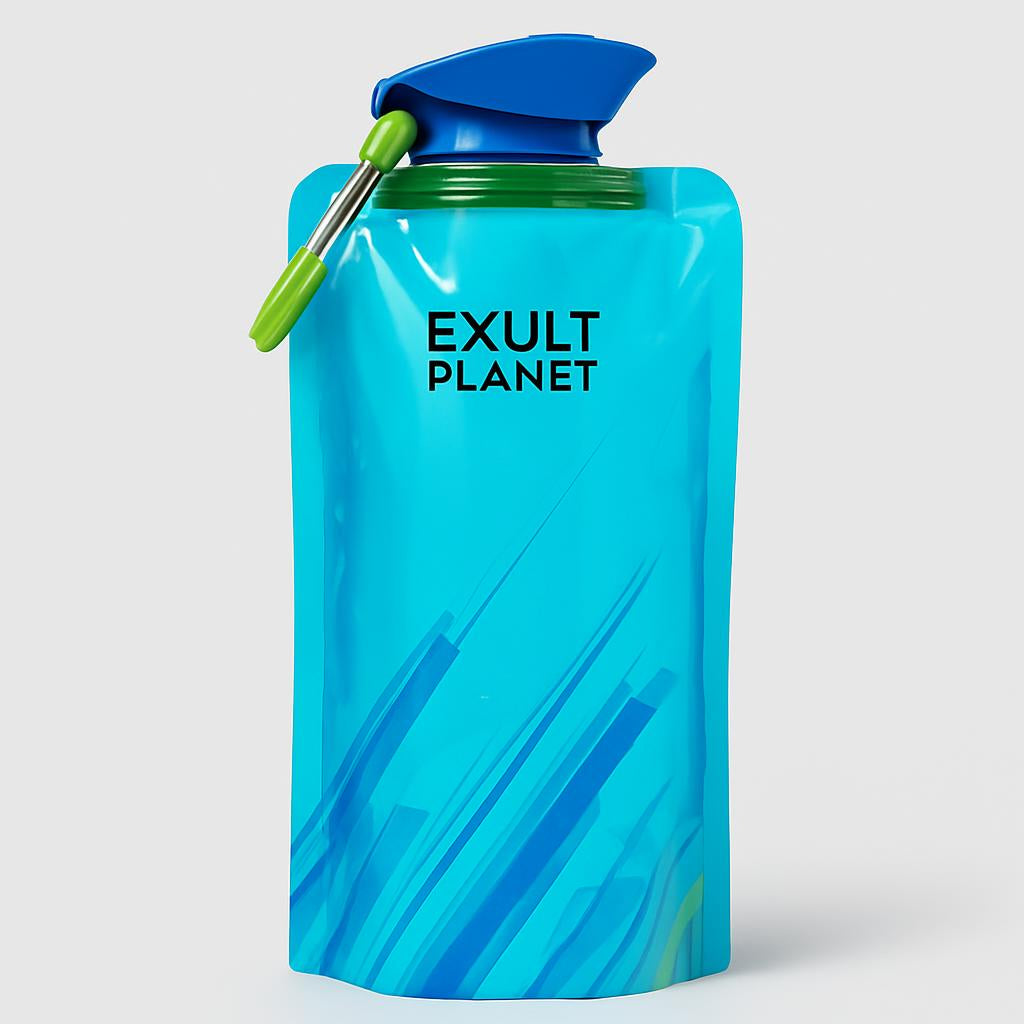 Eco-Friendly Foldable PVC Water Bag for Camping & Hiking