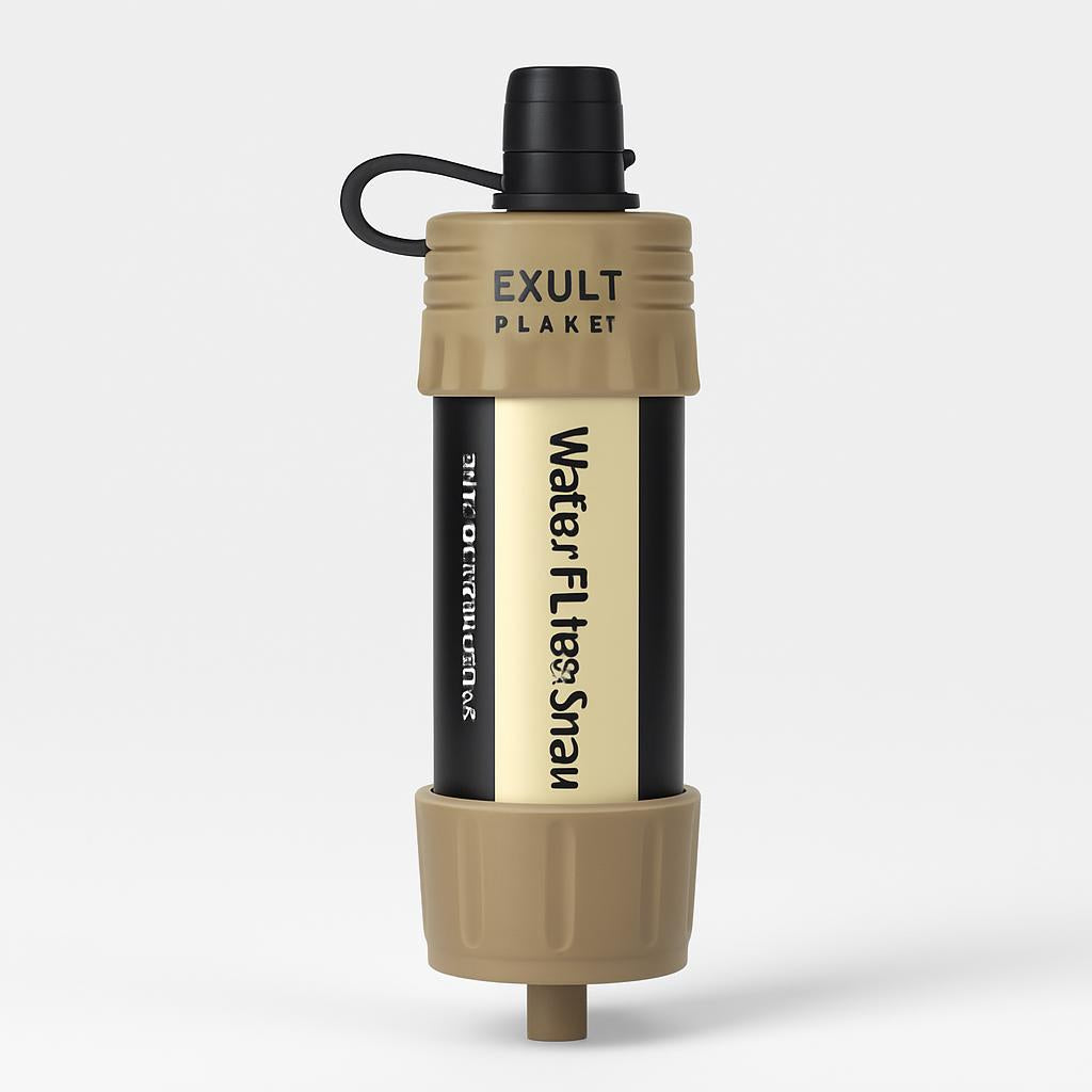 Portable Water Filter for Instant Clean Water - Eco-Friendly & Reusable