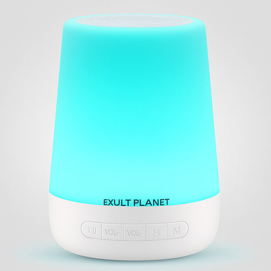 Colorful White Noise Sleep Machine with Touch Light