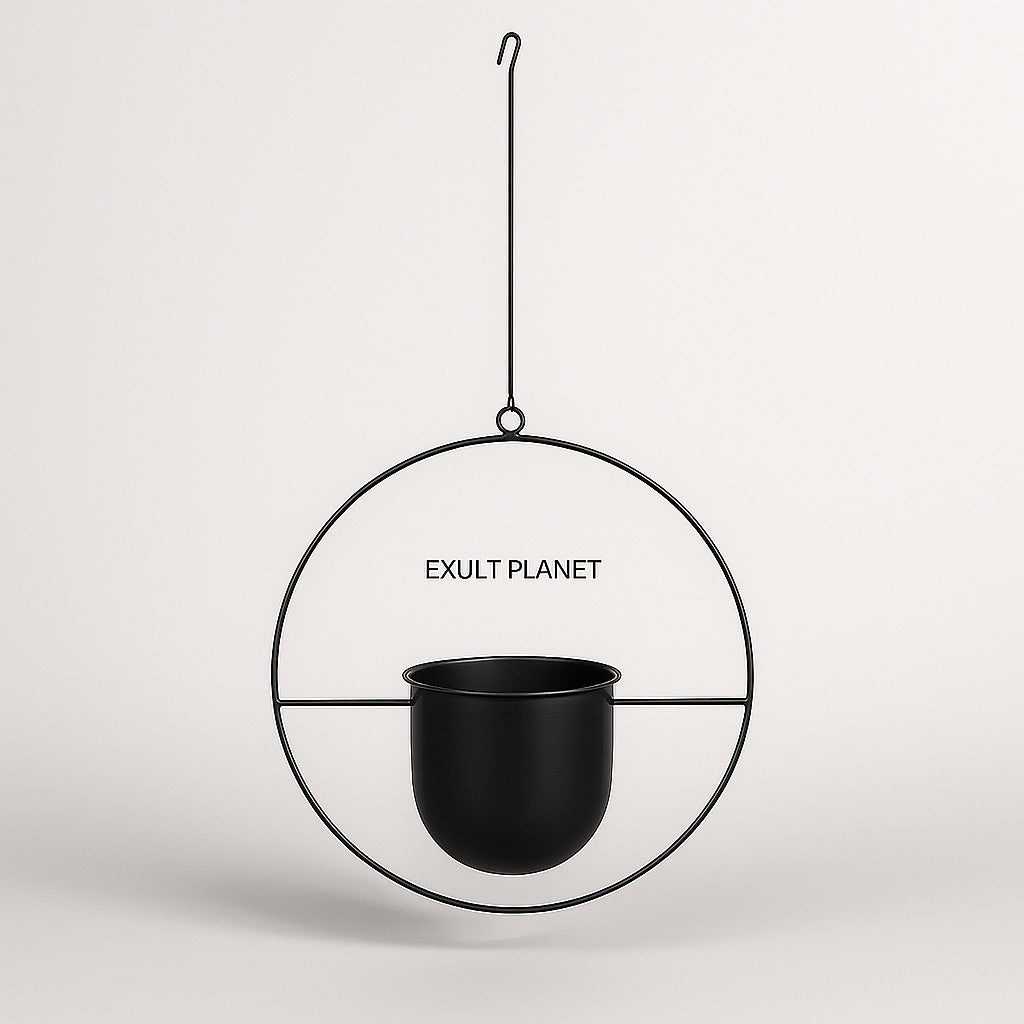 Nordic Home Succulent Iron Flower Pot for Eco-Friendly Living