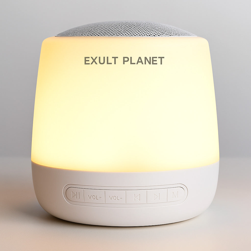Colorful LED White Noise Bluetooth Speaker for Relaxation