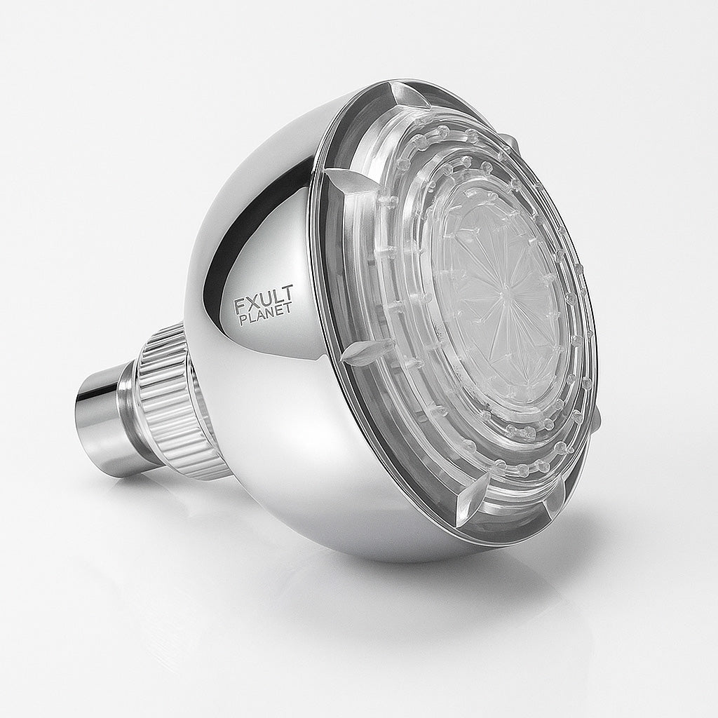 Water-Saving LED Shower Head with Color Therapy