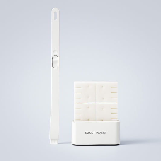 Eco-Friendly Long-Lasting Toilet Cleaning Brush with Replaceable Head