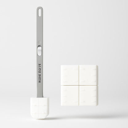 Eco-Friendly Long-Lasting Toilet Cleaning Brush with Replaceable Head