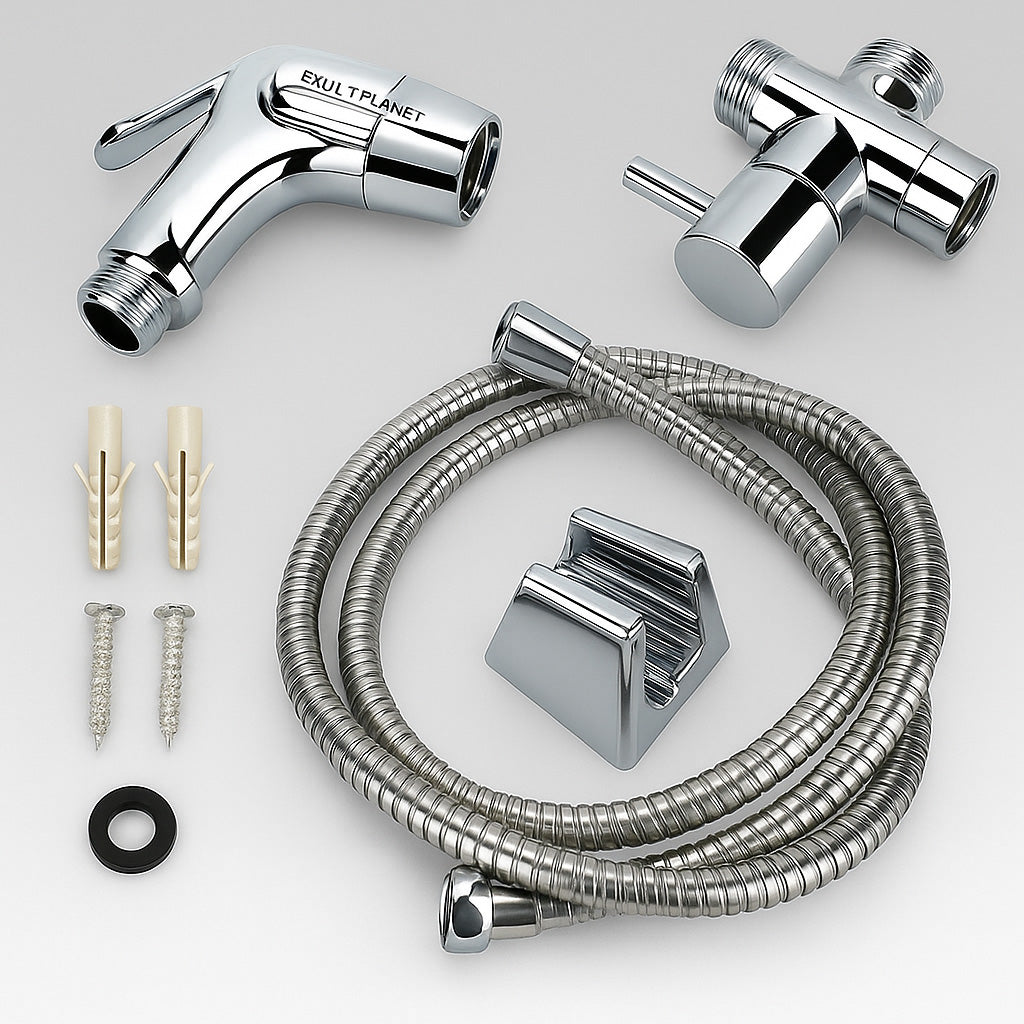 Eco-Friendly Handheld Bidet Sprayer - Water-Saving & Durable