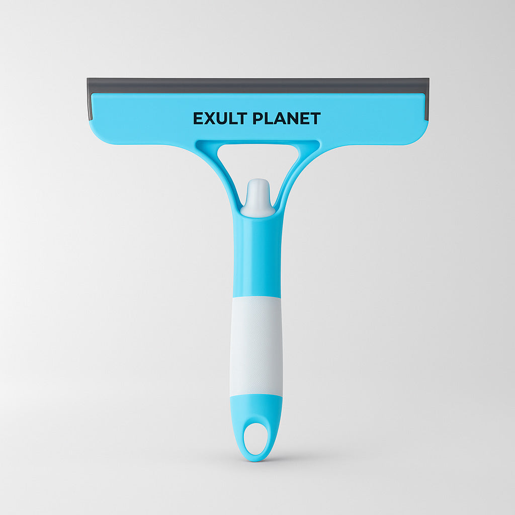 Eco-Friendly Window Cleaner Spray with Squeegee for Streak-Free Shine