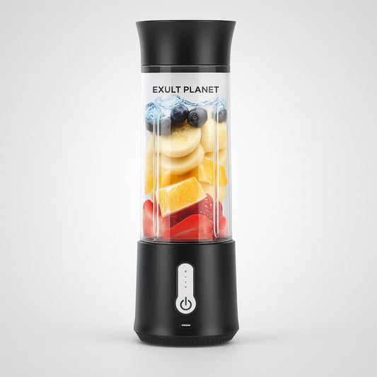 Eco-Friendly Portable Blender for Fresh Beverages