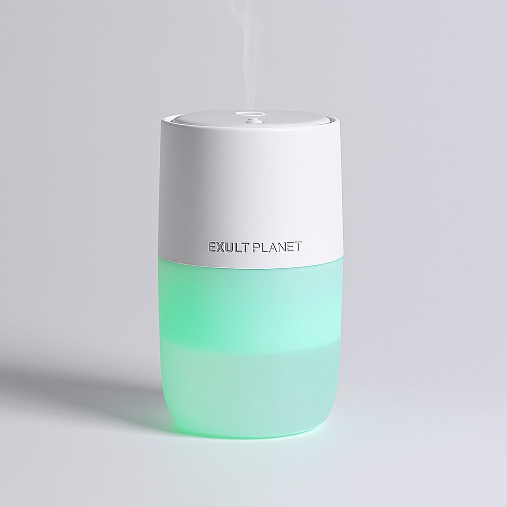 Eco-Friendly Portable USB Ultrasonic Humidifier with Night Light