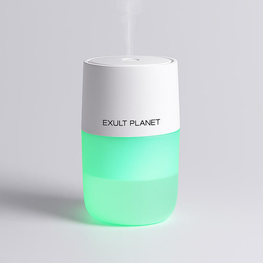 Eco-Friendly Portable USB Ultrasonic Humidifier with Night Light