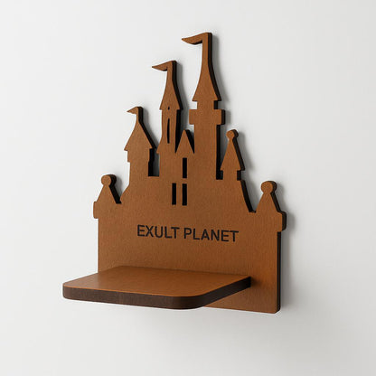 Eco-Friendly Wall-Mounted Plant Holders - Wood & Glass Decor