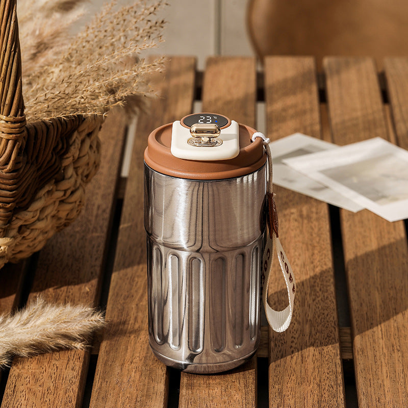Smart Digital Thermal Bottle Stainless Steel Coffee Mug (316 Steel)