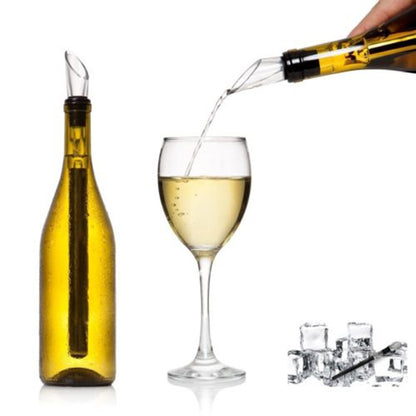 Eco-Friendly Wine Chiller Stick with Pour Spout