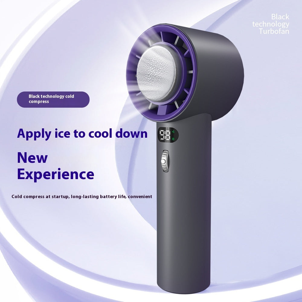 Turbo Cooling Mini Fan - Rechargeable & Portable