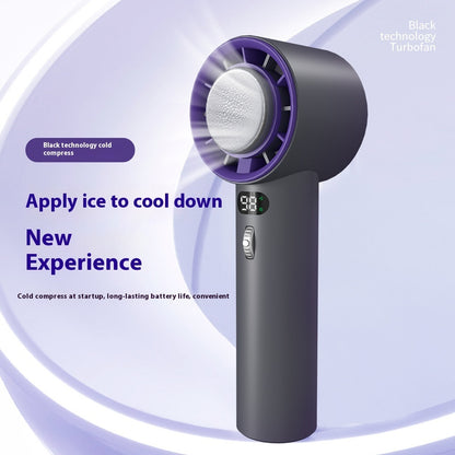 Turbo Cooling Mini Fan - Rechargeable & Portable