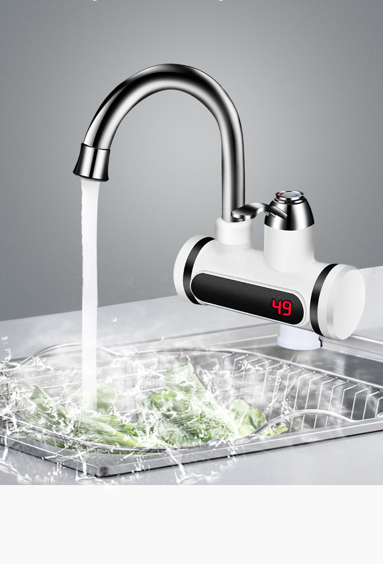 Instant Electric Water Heater Faucet - Energy Efficient, Water-Saving, Digital Display