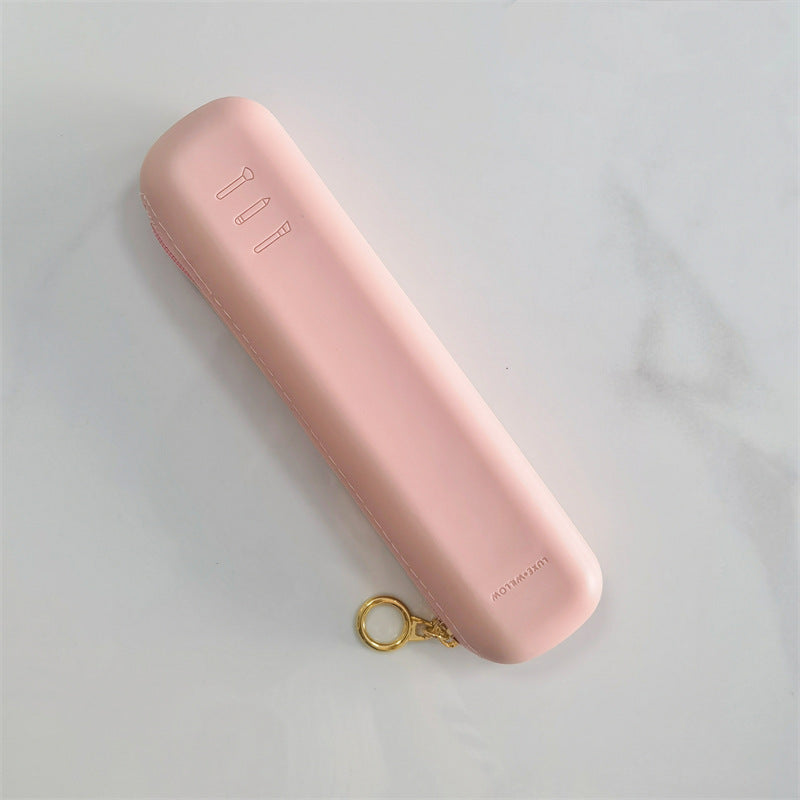 Eco-Friendly Silicone Makeup Brush Travel Bag
