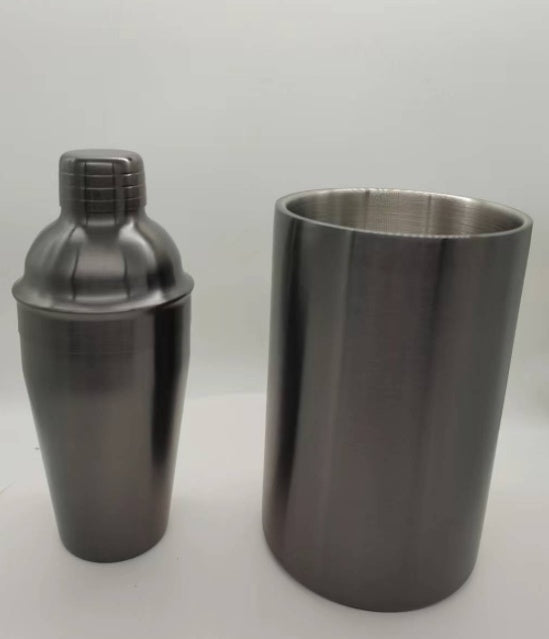 Eco-Friendly Stainless Steel Cocktail Shaker Set