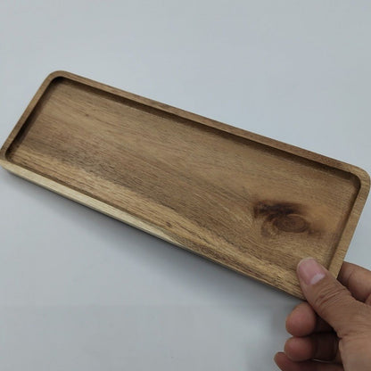 Eco-Friendly Natural Wood Multi-Purpose Tray