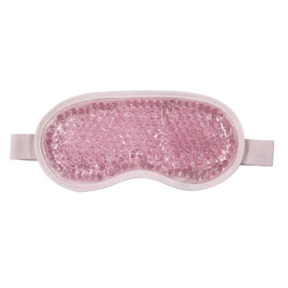 Reusable Gel Eye Mask for Hot & Cold Therapy - Blue Contoured Design