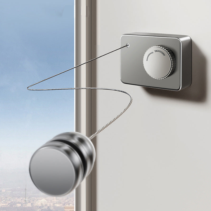 Retractable Wall-Mounted Clothesline - Eco-Friendly Drying Solution