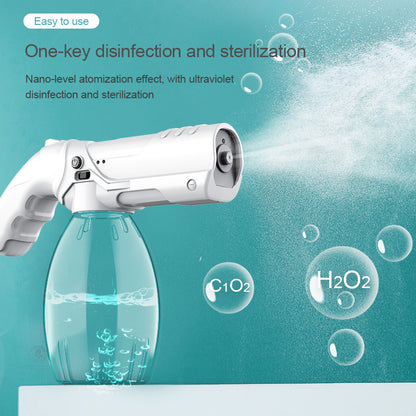 Eco-Friendly Wireless Nano Spray Gun for Disinfection