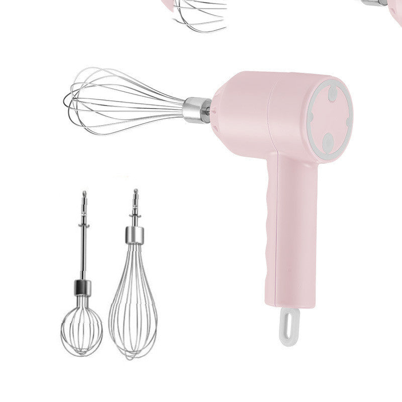 Portable Mini Wireless Electric Egg Beater & Milk Frother