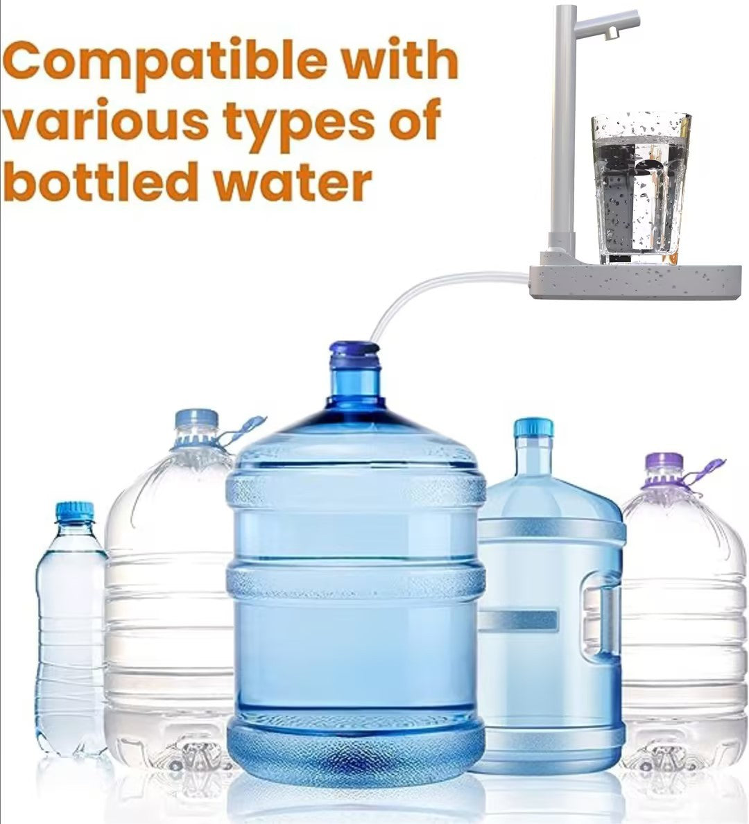 Eco-Friendly Automatic Rechargeable Water Dispenser