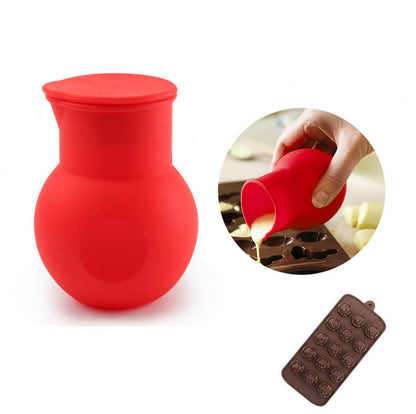 Eco-Friendly Silicone Chocolate Cake Molds