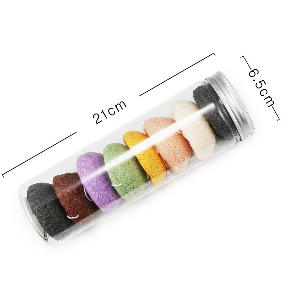 Eco-Friendly Konjac Sponge Set for Natural Facial Cleansing & Exfoliation