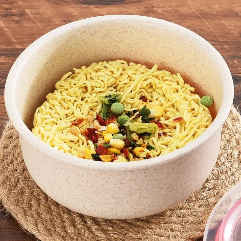 Eco-Friendly Wheat Straw Bowls for Food Storage