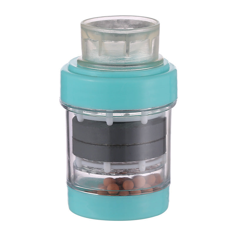 Splash-Proof Pink Faucet Nozzle Water Filter