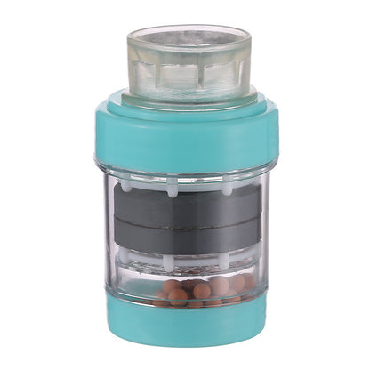 Splash-Proof Pink Faucet Nozzle Water Filter