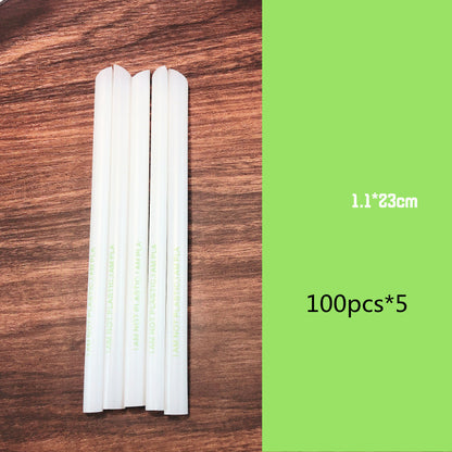 Eco-Friendly Bamboo Fiber Drinking Straws