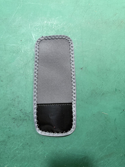 5-Speed Heating & 3-Speed Vibration Ankle Massager – Gray