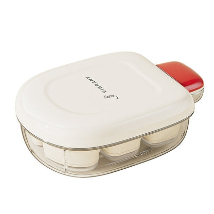 Eco-Friendly Easy-Press Ice Cube Mold with Lid