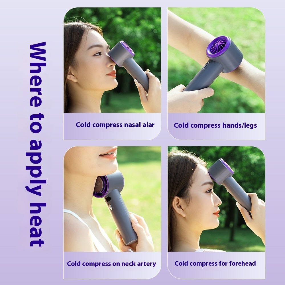Turbo Cooling Mini Fan - Rechargeable & Portable