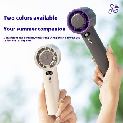 Turbo Cooling Mini Fan - Rechargeable & Portable
